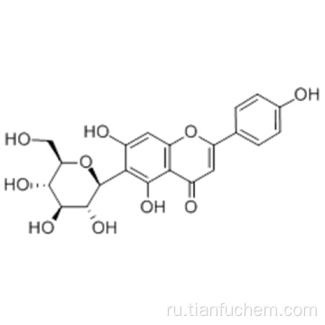 4H-1-бензопиран-4-он, 6-bD-глюкопиранозил-5,7-дигидрокси-2- (4-гидроксифенил) - CAS 29702-25-8